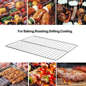 Grill Basket with Wooden Handle